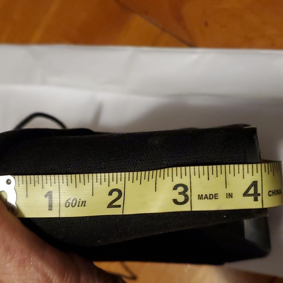 H & M Peep-toe Chunky Heel Platform Bootie Shoe - Picture 10 of 11